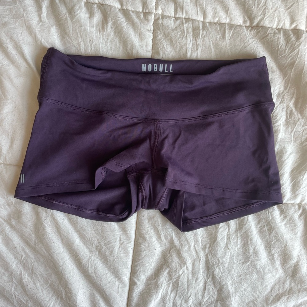 Purple NOBULL shorts size small